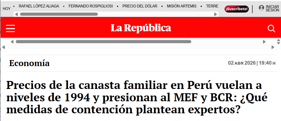 Titular de La República